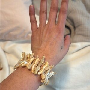 Elegant Cream Bracelet